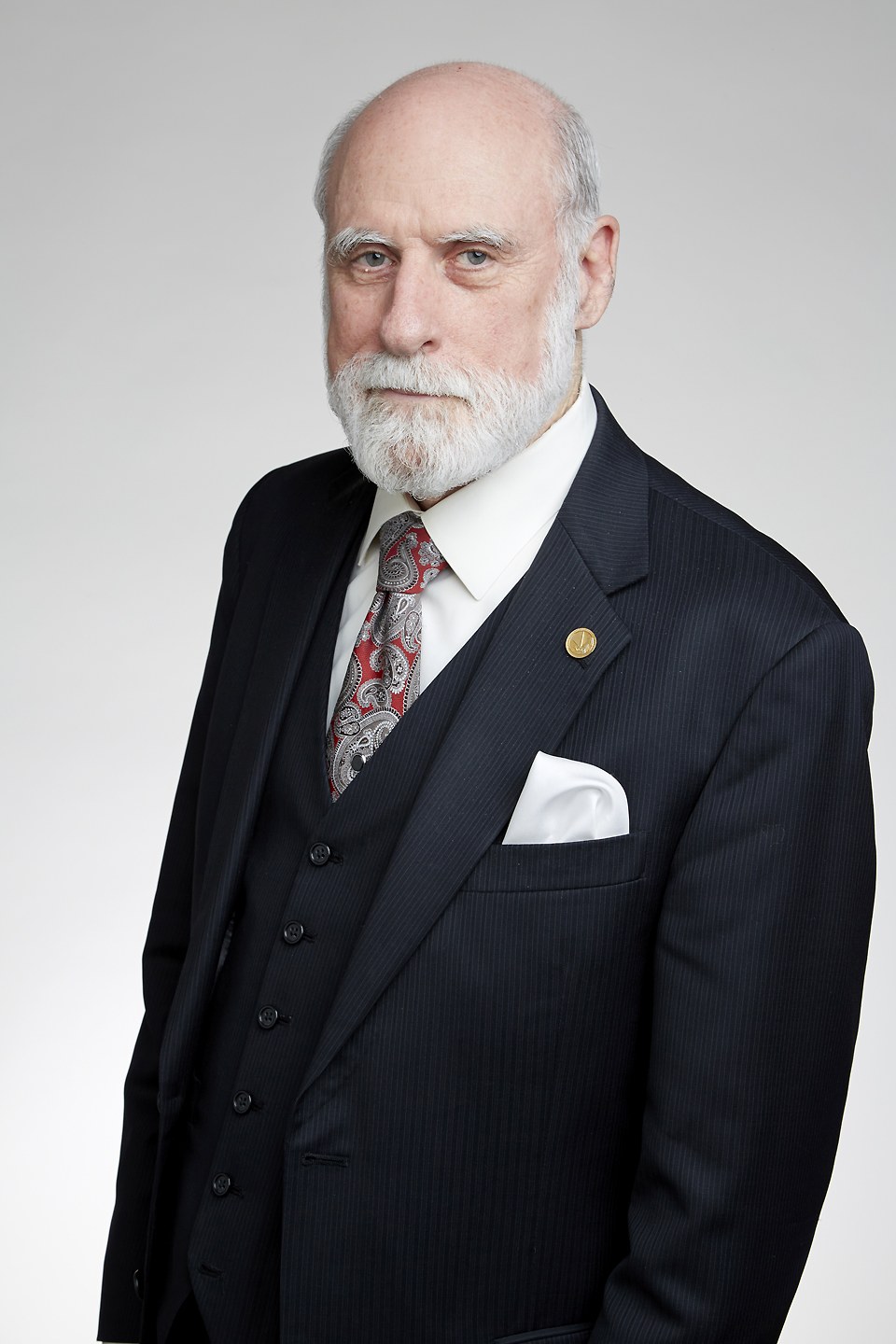 Vint Cerf, uno de los pioneros de la arquitectura de internet.